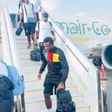 Elim CAN 2025 : Quelques images des Lions Indomptables à leur arrivée en Ouganda ce dimanche