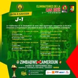 Football: Voici l’historique des confrontations entre le Zimbabwe et le Cameroun