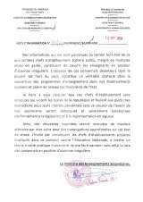 Absentéisme: Nalova Lyonga menace les agents impliqués dans ce « complot contre l’Education (…)