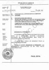 Fête nationale de la Corée du Nord: Paul Biya adresse de chaleureuses félicitations à Kim Jong-Un