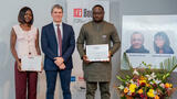 Carine Kogné et Johannes Amos Kodjo, lauréats 2025 de la Bourse Ghislaine Dupont et Claude Verlon